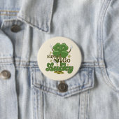 Happy Go Lucky St. Patrick's Day Button (Beispiel)