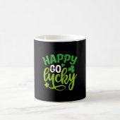 Happy Go Lucky St Patrick's Day Kaffeetasse (Mittel)