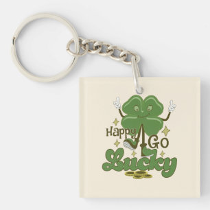 Happy Go Lucky St. Patrick's Day Schlüsselanhänger