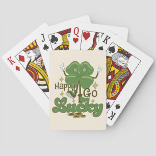 Happy Go Lucky St. Patrick's Day Spielkarten