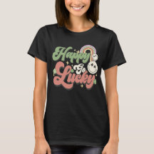 Happy Go Lucky St. Patrick's Day T - Shirt Kleebla