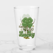 Happy Go Lucky St. Patricks Glas (Rückseite)