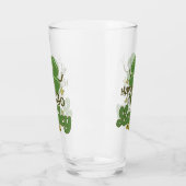 Happy Go Lucky St. Patricks Glas (Links)