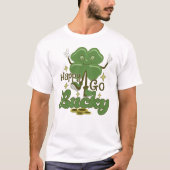 Happy Go Lucky St. Patricks T-Shirt (Vorderseite)