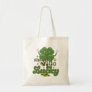 Happy Go Lucky St. Patricks Tragetasche