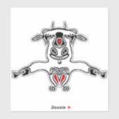 Happy Goat Aufkleber (Blatt)