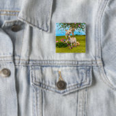 Happy Goat Button (Beispiel)