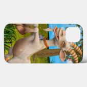 Happy Goat Case-Mate iPhone Hülle (Rückseite (Horizontal))