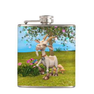 Happy Goat Flachmann