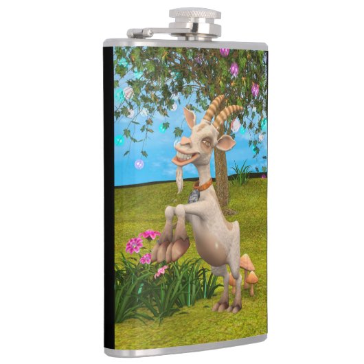 Happy Goat Flachmann (Rechts)