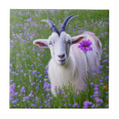 Happy Goat Fliese (Vorderseite)