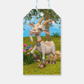 Happy Goat Geschenkanhänger (Rückseite)
