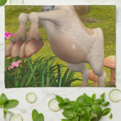 Happy Goat Geschirrtuch (Gefaltet)