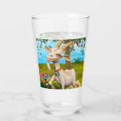 Happy Goat Glas (Rückseite)