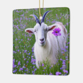 Happy Goat Keramikornament (Links)