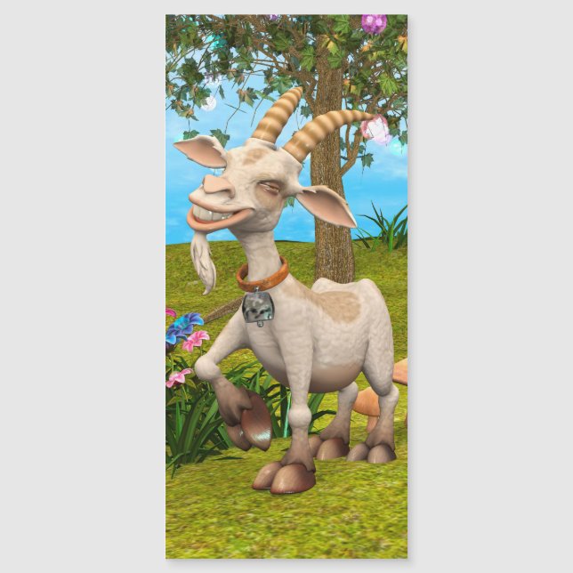 Happy Goat Magnetkarte (Vorderseite)