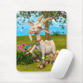 Happy Goat Mousepad (Mit Mouse)