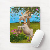 Happy Goat Mousepad (Mit Mouse)