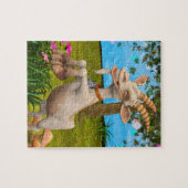 Happy Goat Puzzle (Horizontal)