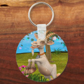 Happy Goat Schlüsselanhänger (Vorderseite)