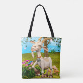 Happy Goat Tasche (Rückseite)