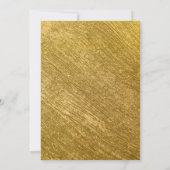 Happy Golden Einladung (Rückseite)