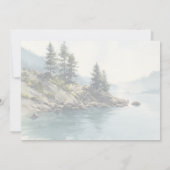 Happy Golden Hour Photo Einladung (Rückseite)