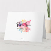 Happy Golden Jubiläum Karte (Rückseite)