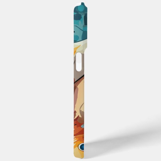 Happy Golden Retriever Case-Mate iPhone Hülle (Rückseite / Rechts)