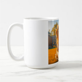 Happy Golden Retriever Kaffeetasse