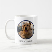 Happy Golden Retriever Kaffeetasse (Links)