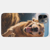 Happy Golden Retriever Running Case-Mate iPhone Hülle (Rückseite (Horizontal))