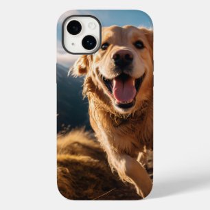 Happy Golden Retriever Running Case-Mate iPhone 14 Plus Hülle