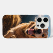 Happy Golden Retriever Running Case-Mate iPhone Hülle (Rückseite (Horizontal))