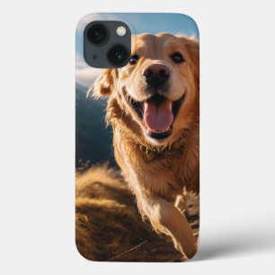 Happy Golden Retriever Running Case-Mate iPhone Hülle