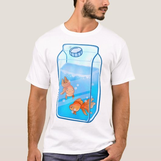 Happy Goldfish T-Shirt (Vorderseite)
