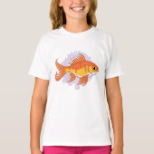 Happy Goldfish T-Shirt (Vorderseite)