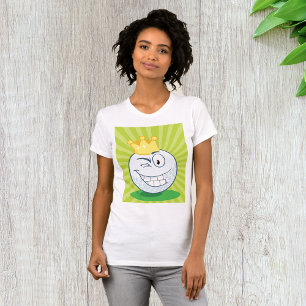 Happy Golf Ball Womens T - Shirt