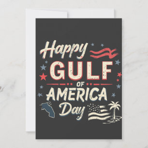 Happy Golf of America's Funny Patriotic Einladung