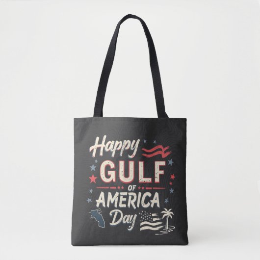 Happy Golf of America's Funny Patriotic Tasche (Vorderseite)