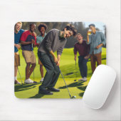 Happy Golf Team Mousepad (Mit Mouse)