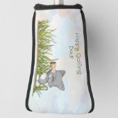 Happy Golfing Vater Der sonnige Vatertag Golf Headcover (Rotieren 90)