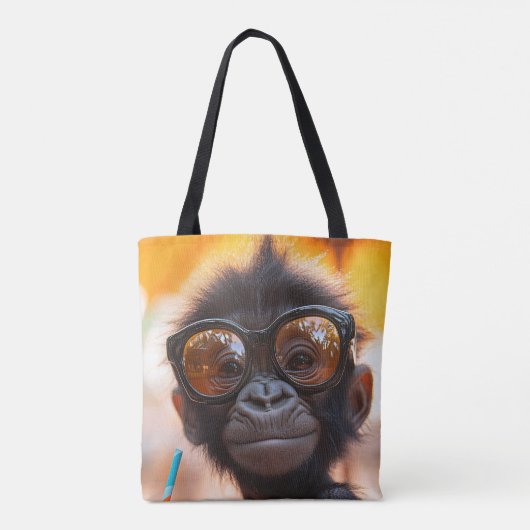 Happy Gorilla Tasche (Rückseite)