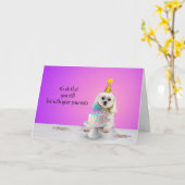 Happy Gotcha Day Grußkarte Karte (Gelbe Blume)