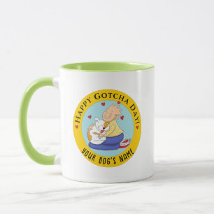 Happy Gotcha Day Tasse Personalisieren