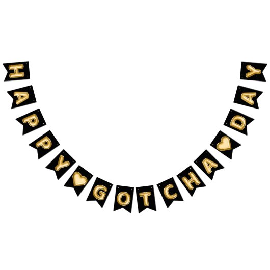 Happy Gotcha Day Wimpelkette (Alle)