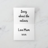 Happy Goth Birthday Karte (Innenseite)