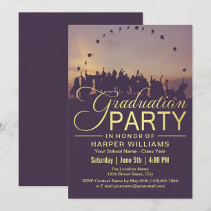 Happy Grads Graduation Party Einladung