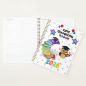 Happy Graduation 2026 - Cute Owl & Books  Planer (Anzeige)