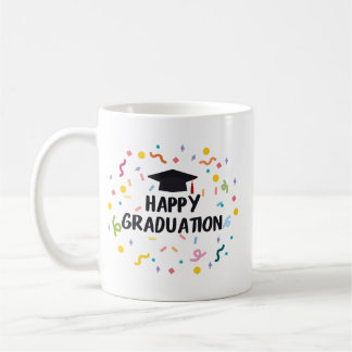 happy graduation kaffeetasse